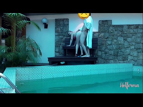 ❤️ Boss invites maid to the pool, but couldn't resist a hot ☑ Fuck video at us ️❤